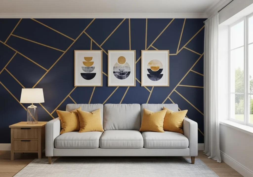 Accent Wall Ideas for modern living room design