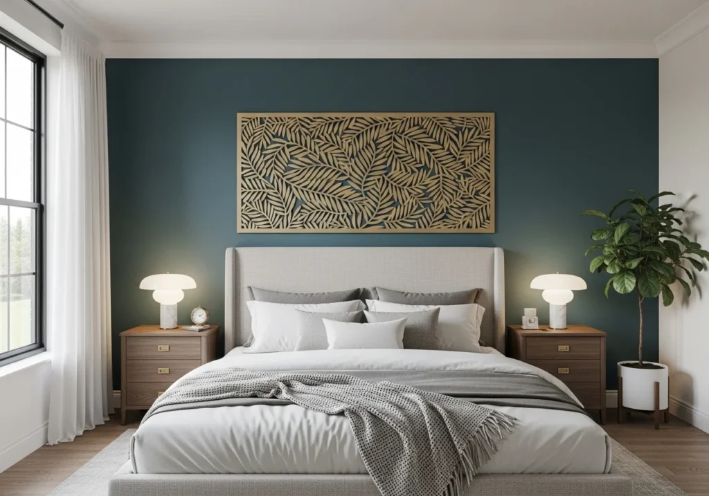 modern luxury bedroom ideas with minimal decor and warm ambiance