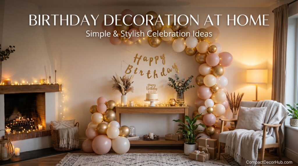 birthday decoration 
