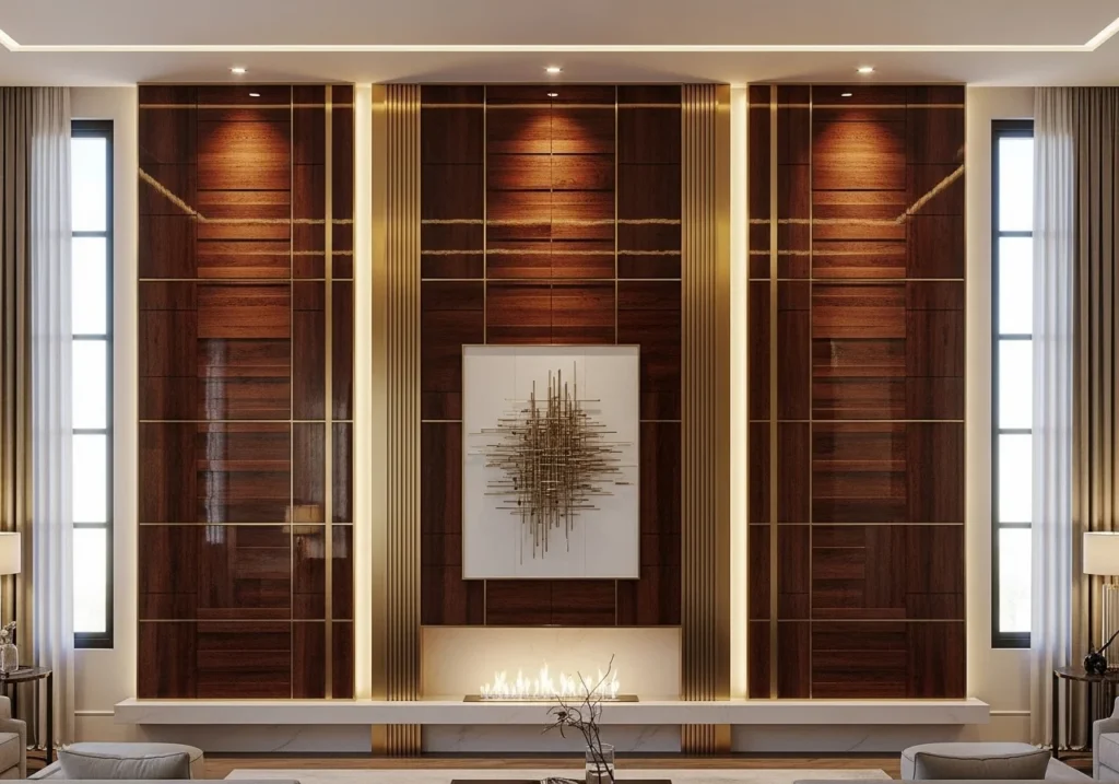 Accent Wall Ideas for modern living room design