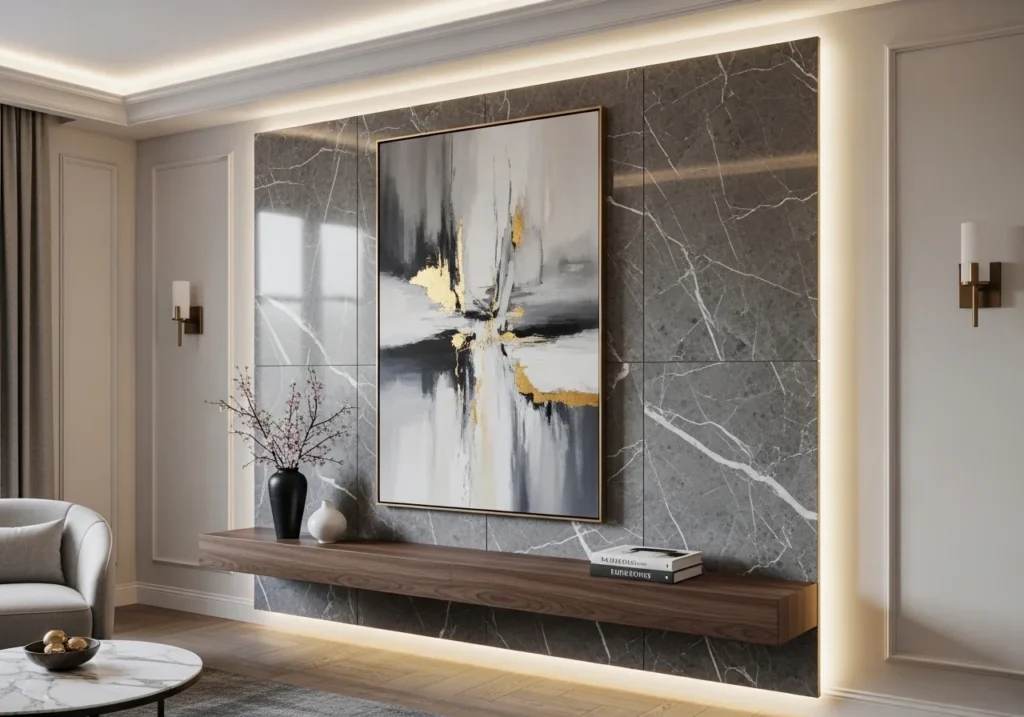 Accent Wall Ideas for modern living room design