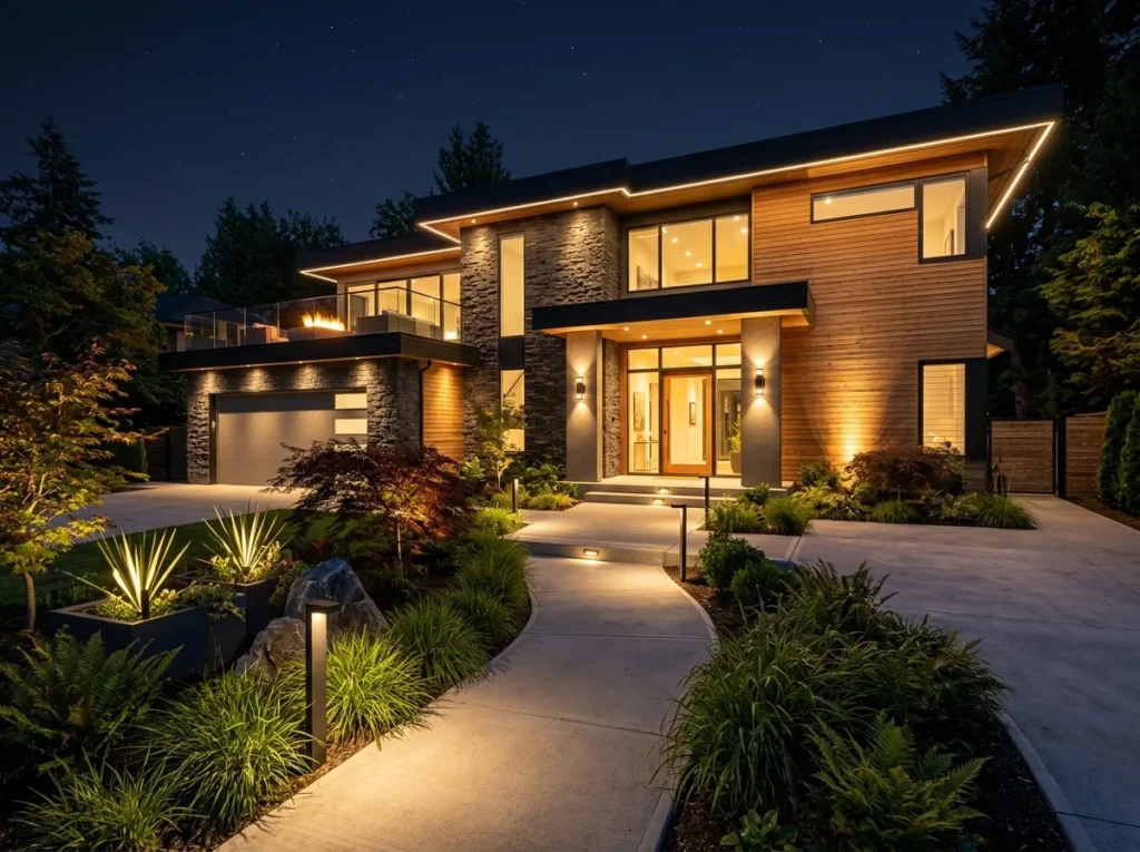 Exterior home renovation ideas with luxury facade updates and polished details