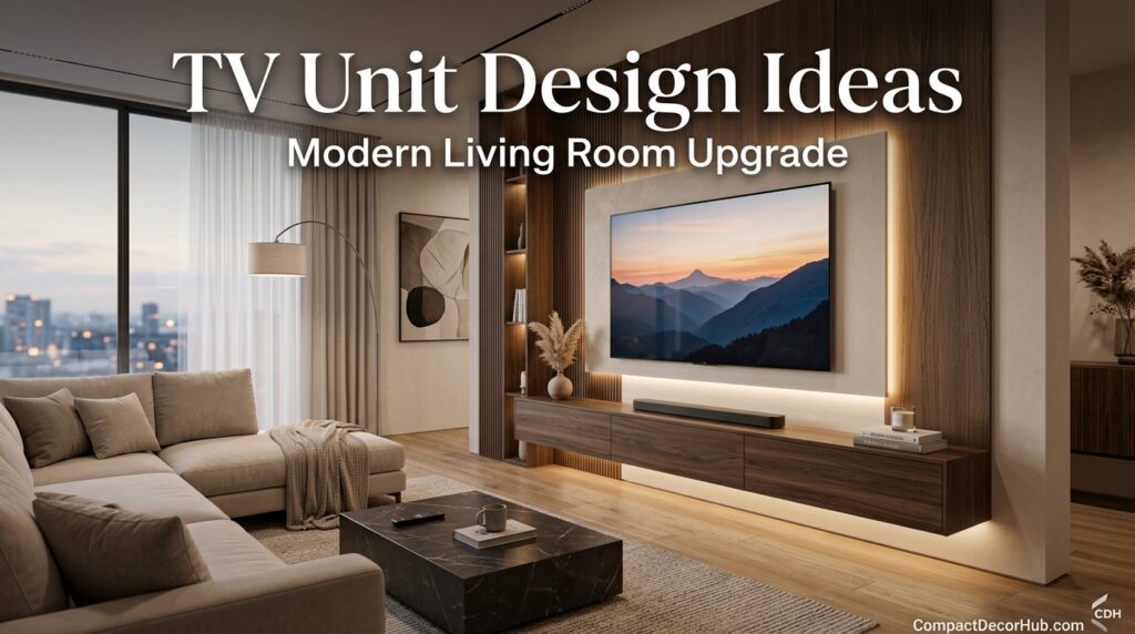 tv unit design  
