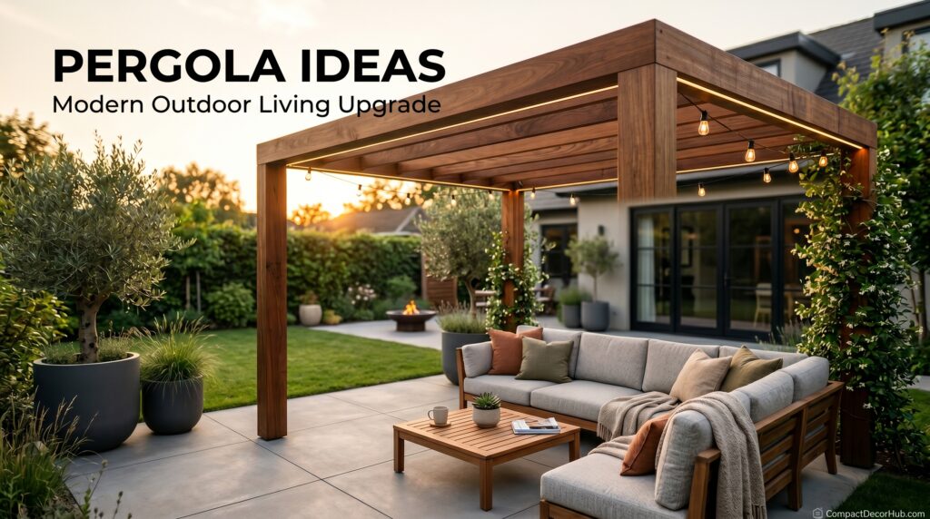 stylish pergola 