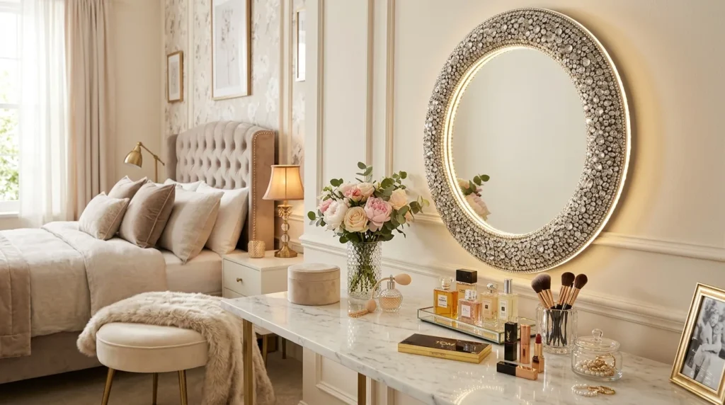 Bedazzled Mirror