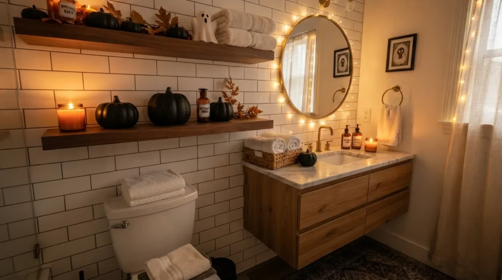 Halloween Bathroom Decor 