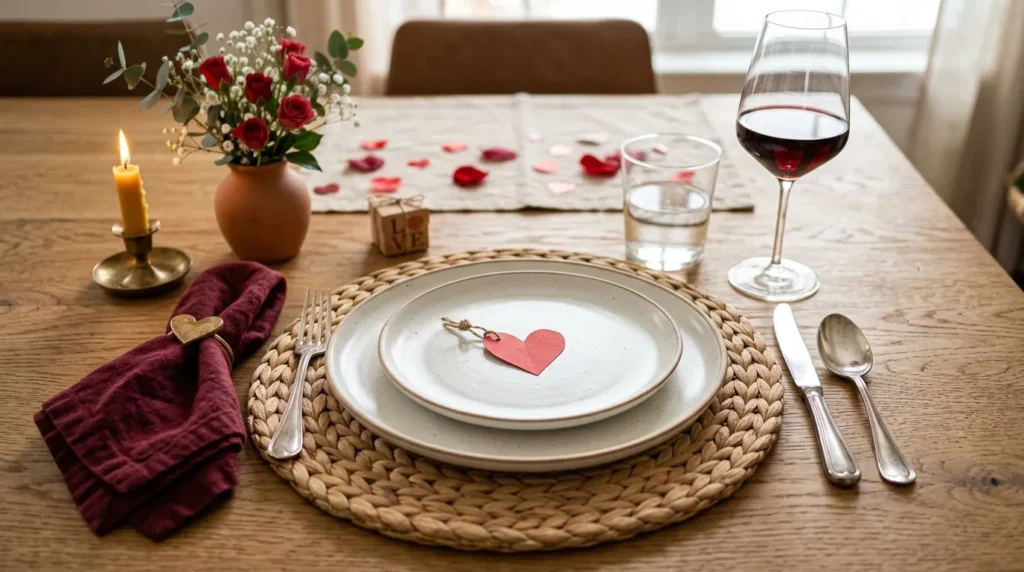 Valentine’s Day Table Setting Ideas