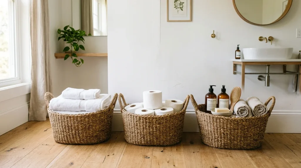 
 Bathroom Storage Ideas 